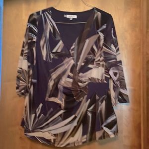 Jennifer Lopez size 1x print top